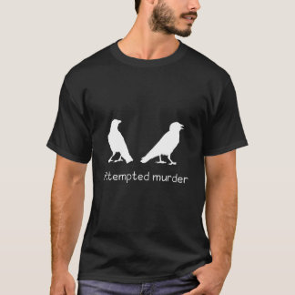 鳥類学 鳥 カラス 挑戦 Tシャツ