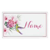 鳥類性カスタム鳥 名札 (正面)