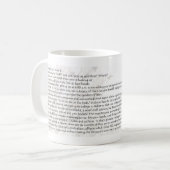 …鳥類捕獲人であるかもしれません コーヒーマグカップ (正面左)