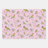 鳥類植物学 ラッピングペーパーシート (正面)