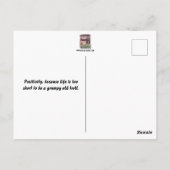 鳥類表示 ポストカード (裏面)