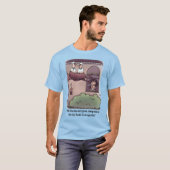 鳥類表示 Tシャツ (正面フル)