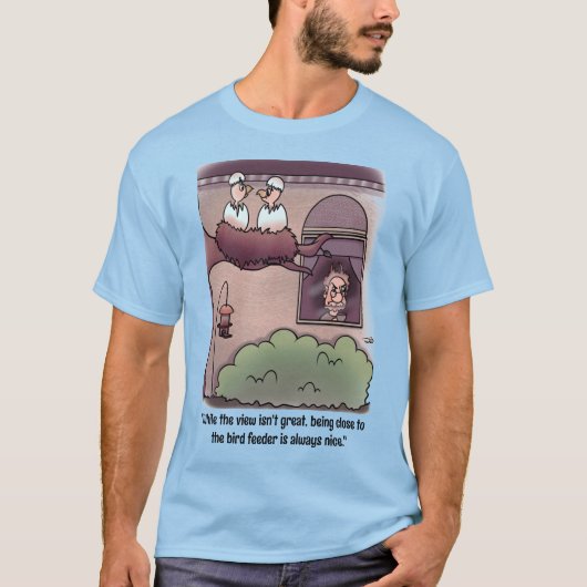 鳥類表示 Tシャツ (正面)