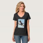 鳥類鳥類生物学者 Tシャツ (正面フル)