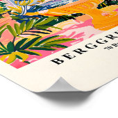 鳥風呂の中で歌う鳥、マティスのアートプリント、ドパム ポスター (角)