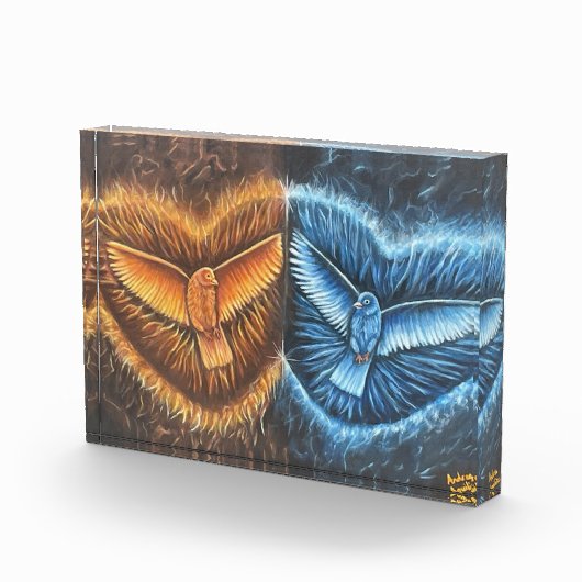 鳥飛んでいるが集まって フォトブロック (右)