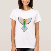 鳥飛んでいるのTシャツ Tシャツ (正面)