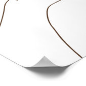 鳥飛んでいる ポスター (角)