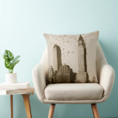 鳥飛行の群 クッション (椅子)