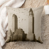 鳥飛行の群 クッション (ブランケット)