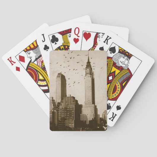 鳥飛行の群 トランプ (裏面)