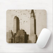 鳥飛行の群 マウスパッド (マウス)