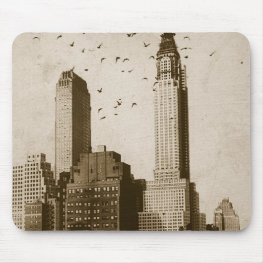 鳥飛行の群 マウスパッド (正面)