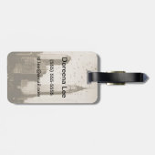 鳥飛行の群 ラゲッジタグ (裏面横)