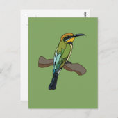 鳥食い鳥 ポストカード (正面/裏面)