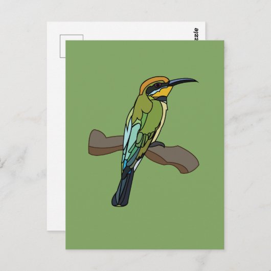 鳥食い鳥 ポストカード (正面/裏面)