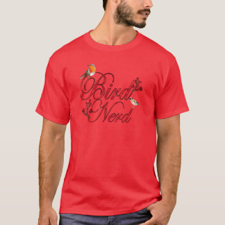 鳥飼育家オルニトロジスト鳥観察ガール Tシャツ