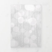 鳥魅力的とホオノキ 三つ折り招待状 (カバー)