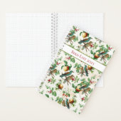 鳥鮮やかと果実手帳 ノートブック (内側)