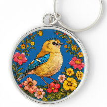 鳥鮮やかの詳細なイラストレーション