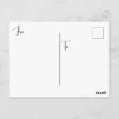 「鳥鮮やか美しい」 ポストカード (裏面)