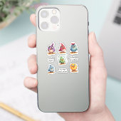 鳥1とお洒落かわいい シール (スマートフォン)