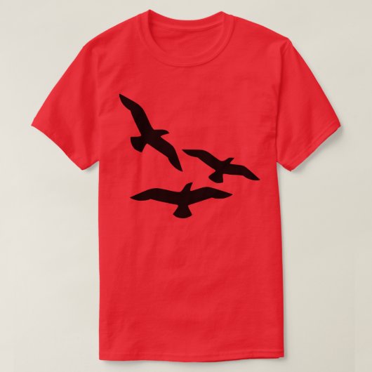 鳥1 Tシャツ (デザイン正面)
