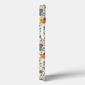 鳥2が付いている漫画の花パターン Case-Mate iPhoneケース (裏面 / 右)