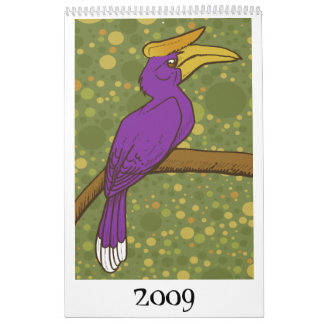 鳥2009年 カレンダー