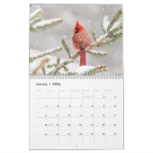 鳥2026 カレンダー (1月 2026)