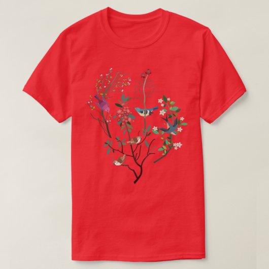鳥33 Tシャツ (デザイン正面)