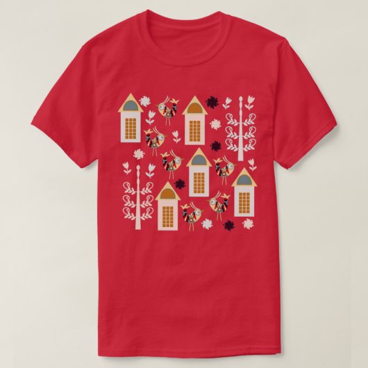 鳥37 Tシャツ (デザイン正面)