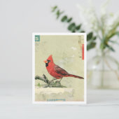 鳥6番 ポストカード (スタンド正面)