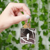 鳥79クロウレイブン キーホルダー (手)