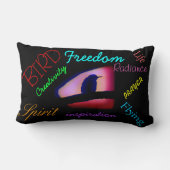 鳥9 ランバークッション (裏面)