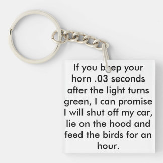 "鳥"の食べ物を与えますkeychain キーホルダー