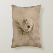 鳥 アクセントクッション (正面(垂直))