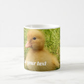 鳥,アヒル,アヒル,黄,自然,かわいい,ベビー コーヒーマグカップ (中央)