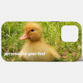 鳥,アヒル,アヒル,黄,自然,かわいい,ベビー Case-Mate iPhoneケース (裏面 (横))