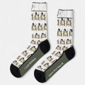 《鳥》アメリカゴガラお洒落バードソックス ソックス (左)