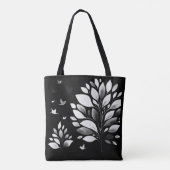 《鳥》アメリカゴガラささやく トートバッグ (裏面)