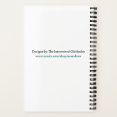 《鳥》アメリカゴガラささやく ノートブック (裏面)