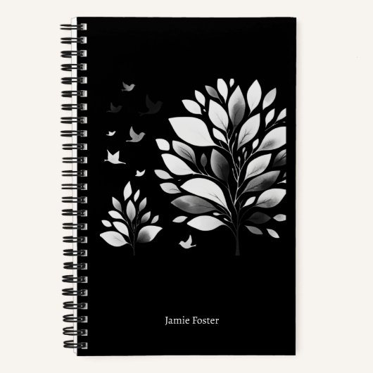 《鳥》アメリカゴガラささやく ノートブック (正面)