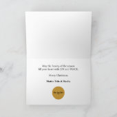 《鳥》アメリカゴガラと赤い果実と雪片 カード (内部)