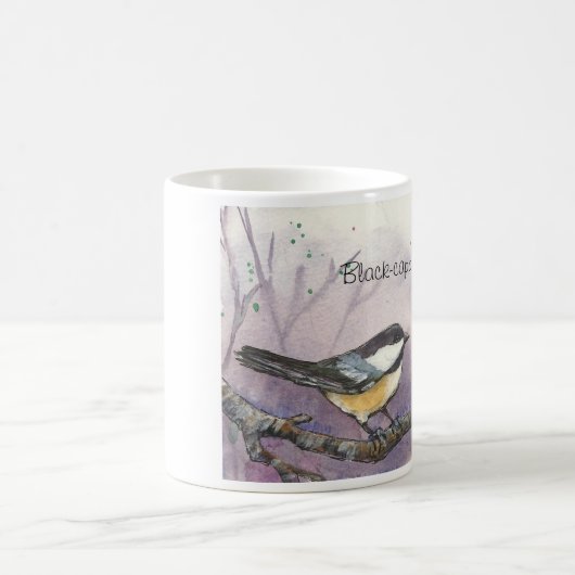 《鳥》アメリカゴガラのマグ コーヒーマグカップ (中央)