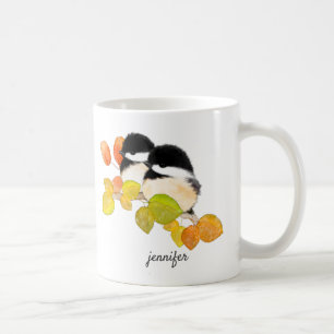 《鳥》アメリカゴガラの個人用マグ コーヒーマグカップ