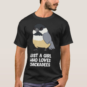 . .《鳥》アメリカゴガラの鳥が好きな女の子 Tシャツ