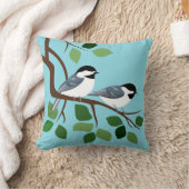 《鳥》アメリカゴガラの鳥の枕 クッション (ブランケット)