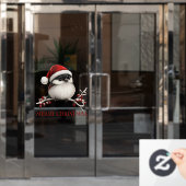 《鳥》アメリカゴガラウィンドウの固定 ウィンドウサイン (オフィスドア)