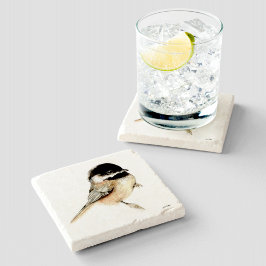 《鳥》アメリカゴガラウォーターカラーアート ストーンコースター